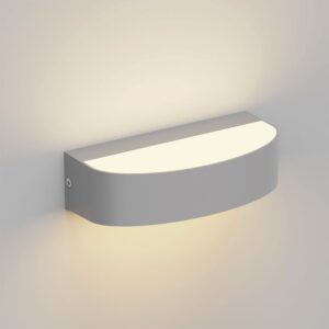 it-Lighting Caror - LED 9W 3CCT Up and Down Outdoor Light in Grey Color (80204030) 